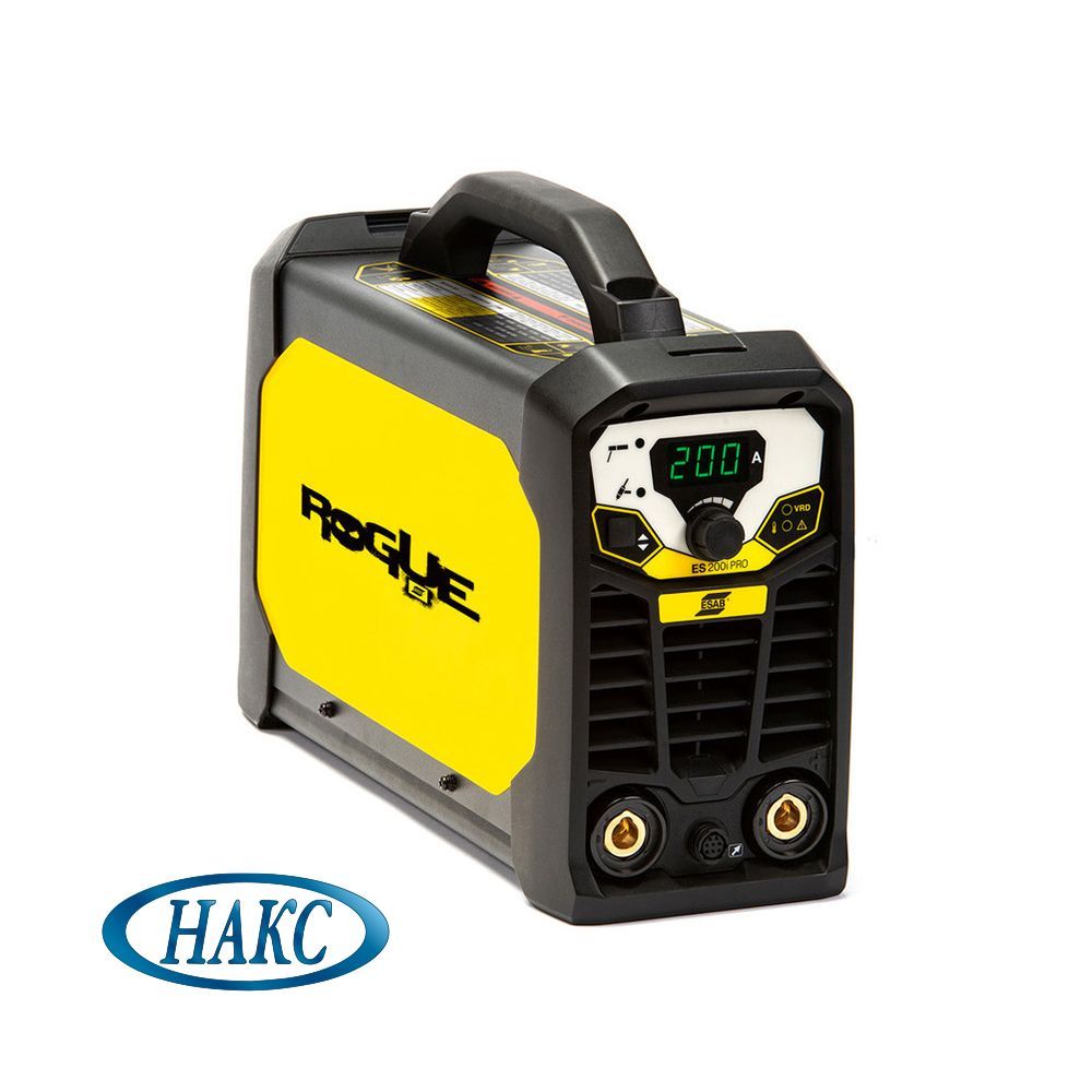 Сварочный инвертор ESAB Rogue ES 200i Pro (220 В), НАКС