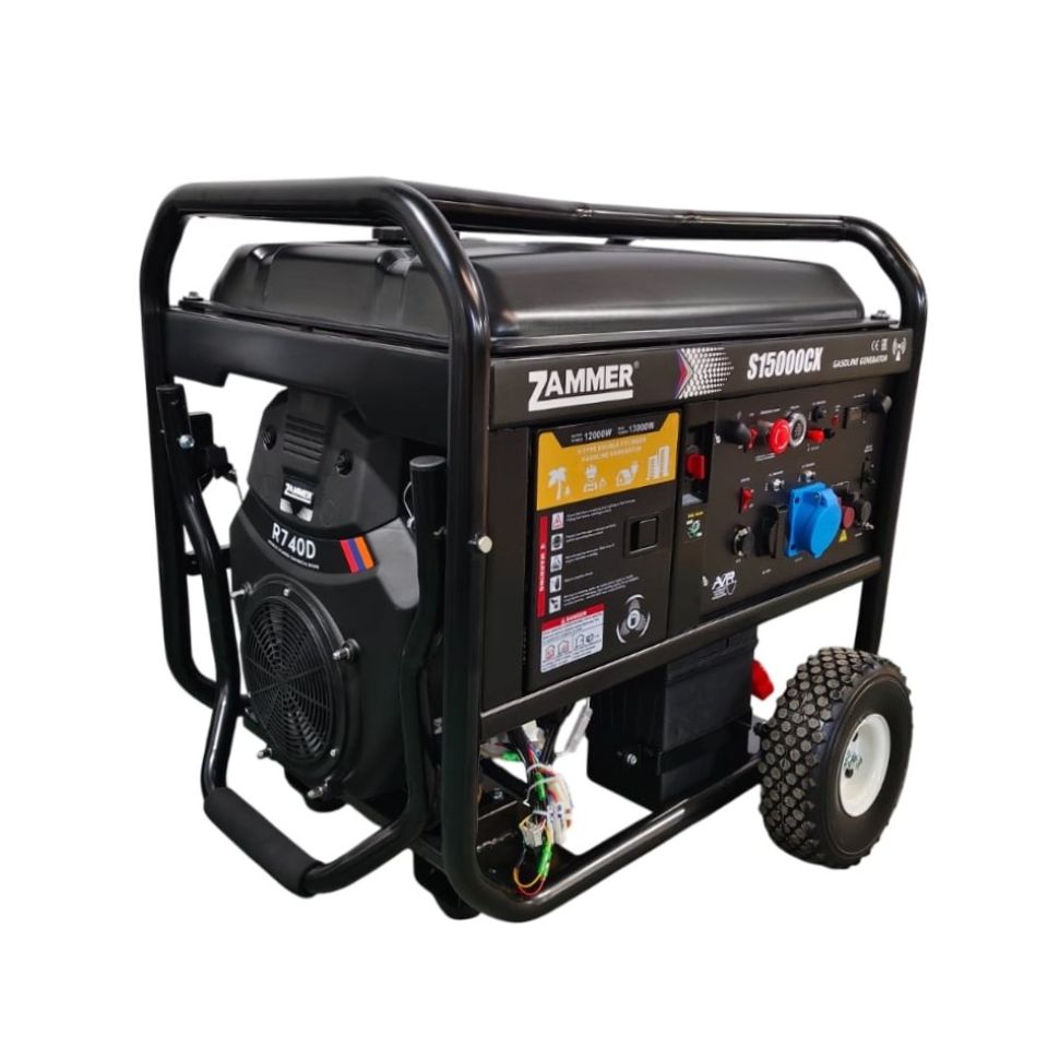 Бензиновый генератор ZAMMER S15000CX