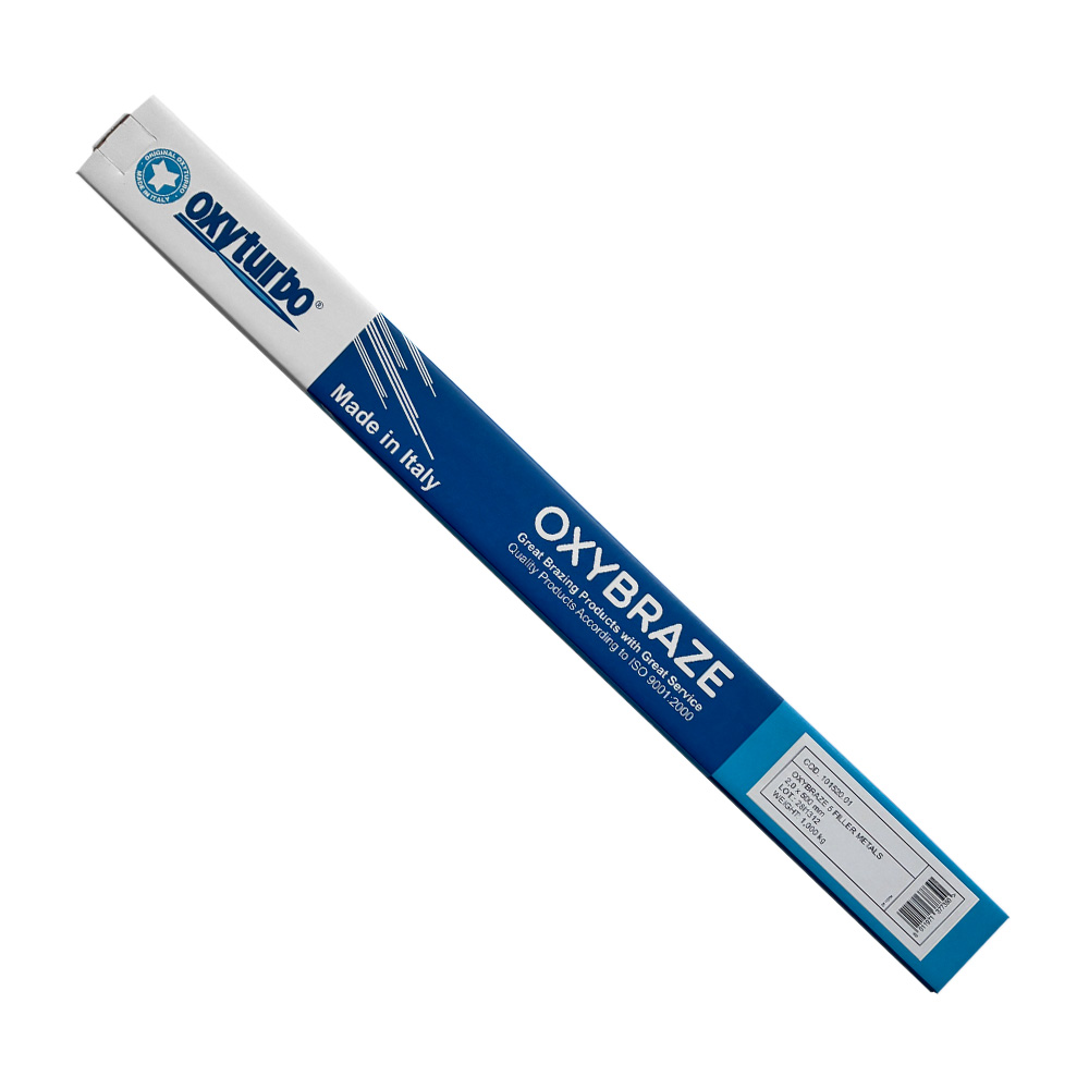 Припой медно-фосфорный Oxyturbo OxyBraze 5 ф 2,0 мм (Cu-P, Ag 0,5%, уп. 1 кг)