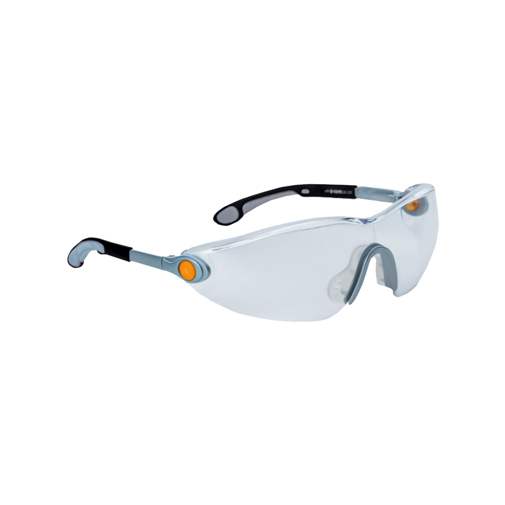 Очки защитные VULCANO2 PLUS CLEAR (2С-1,2 РС) открытые с защитным покрытием, DELTA PLUS