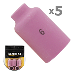 Сопло керамическое SR 17/18/26 под стандартную линзу №6 ф 9,5 мм, L=42 мм (уп. 5 шт.), БАРСВЕЛД фото