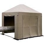 Палатка сварщика (3,0м х 3,0м, брезент ОП, 43 кг) фото