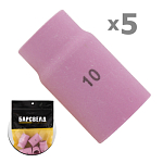 Сопло керамическое SR 17/18/26 под стандартную линзу №10 ф 17,5 мм, L=42 мм (уп. 5 шт.), БАРСВЕЛД фото