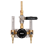 Пост газовый (точка отбора) UNISET TWINFLOW AR/CO2 (углекислый газ/аргон), KRASS фото